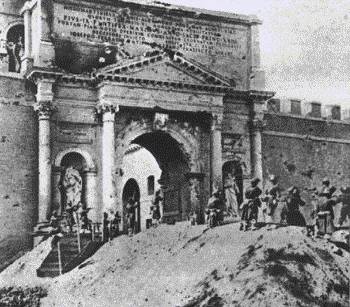 La presa di Roma - Porta Pia